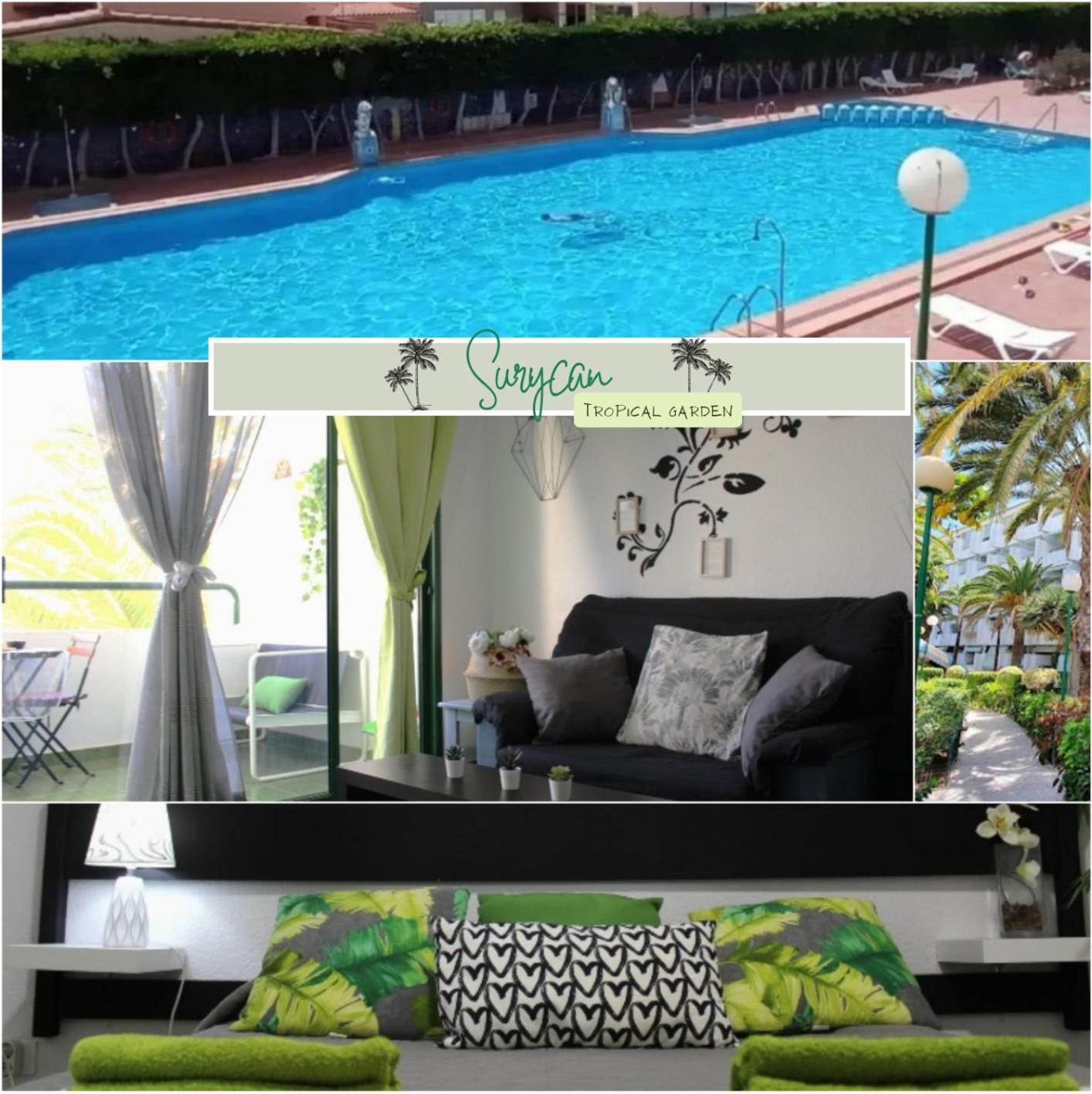 Surycan Tropical Garden Apartment Playa del Inglés Kültér fotó